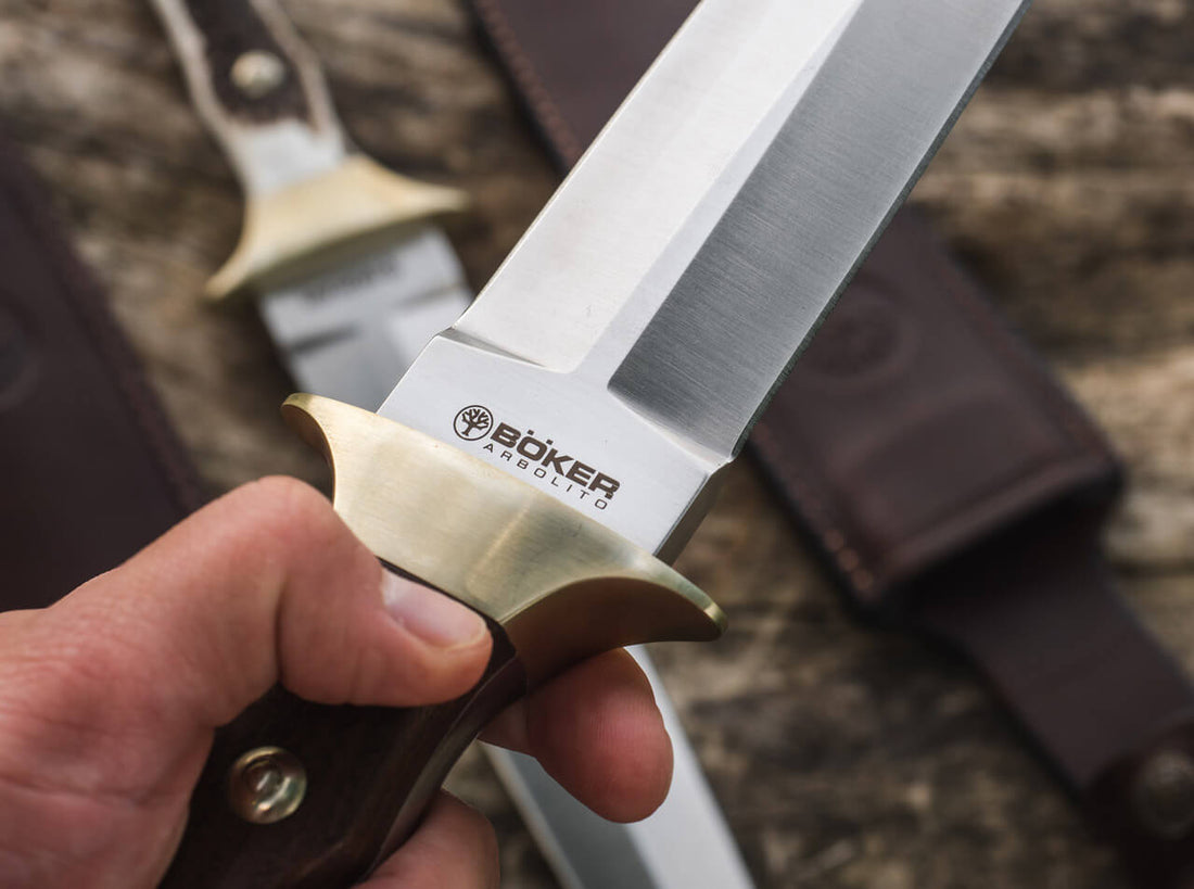 Boker - Arbolito Colmillo Stag Fixed Blade Knife - 02BA918HH