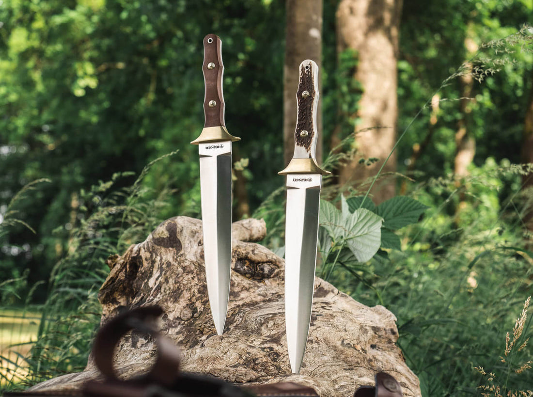 Boker - Arbolito Colmillo Stag Fixed Blade Knife - 02BA918HH