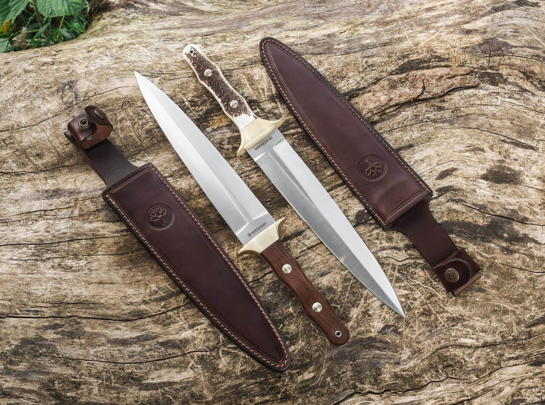 Boker - Arbolito Colmillo Stag Fixed Blade Knife - 02BA918HH