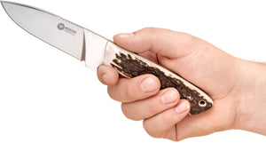 Boker - Arbolito Dano Stag Fixed Blade Knife - 02BA325HH