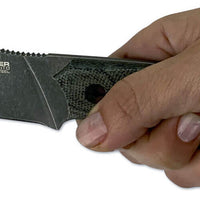 Boker - Arbolito El Héroe Micarta Fixed Blade Knife - 02BA371M