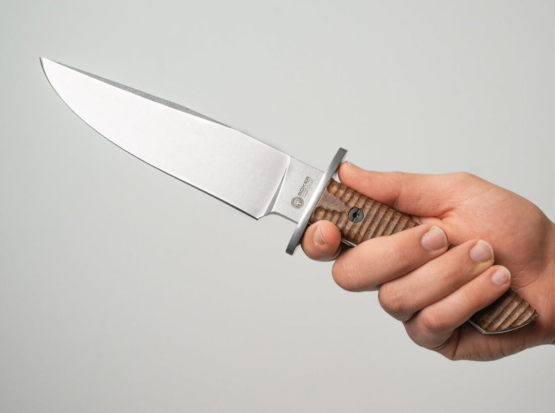 Boker - Arbolito Esculta Ebony Fixed Blade Knife - 02BA593W