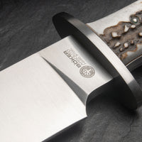 Boker - Arbolito Esculta Stag Fixed Blade Knife - 02BA593H