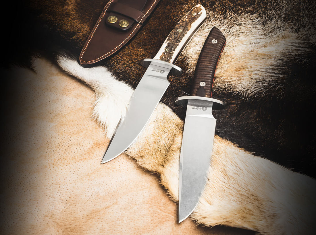 Boker - Arbolito Esculta Stag Fixed Blade Knife - 02BA593H