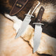 Boker - Arbolito Esculta Stag Fixed Blade Knife - 02BA593H