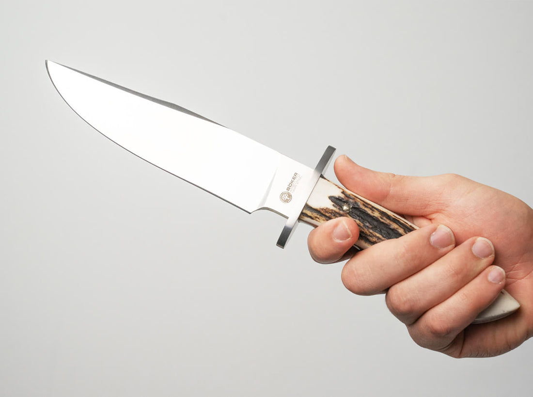 Boker - Arbolito Esculta Stag Fixed Blade Knife - 02BA593H