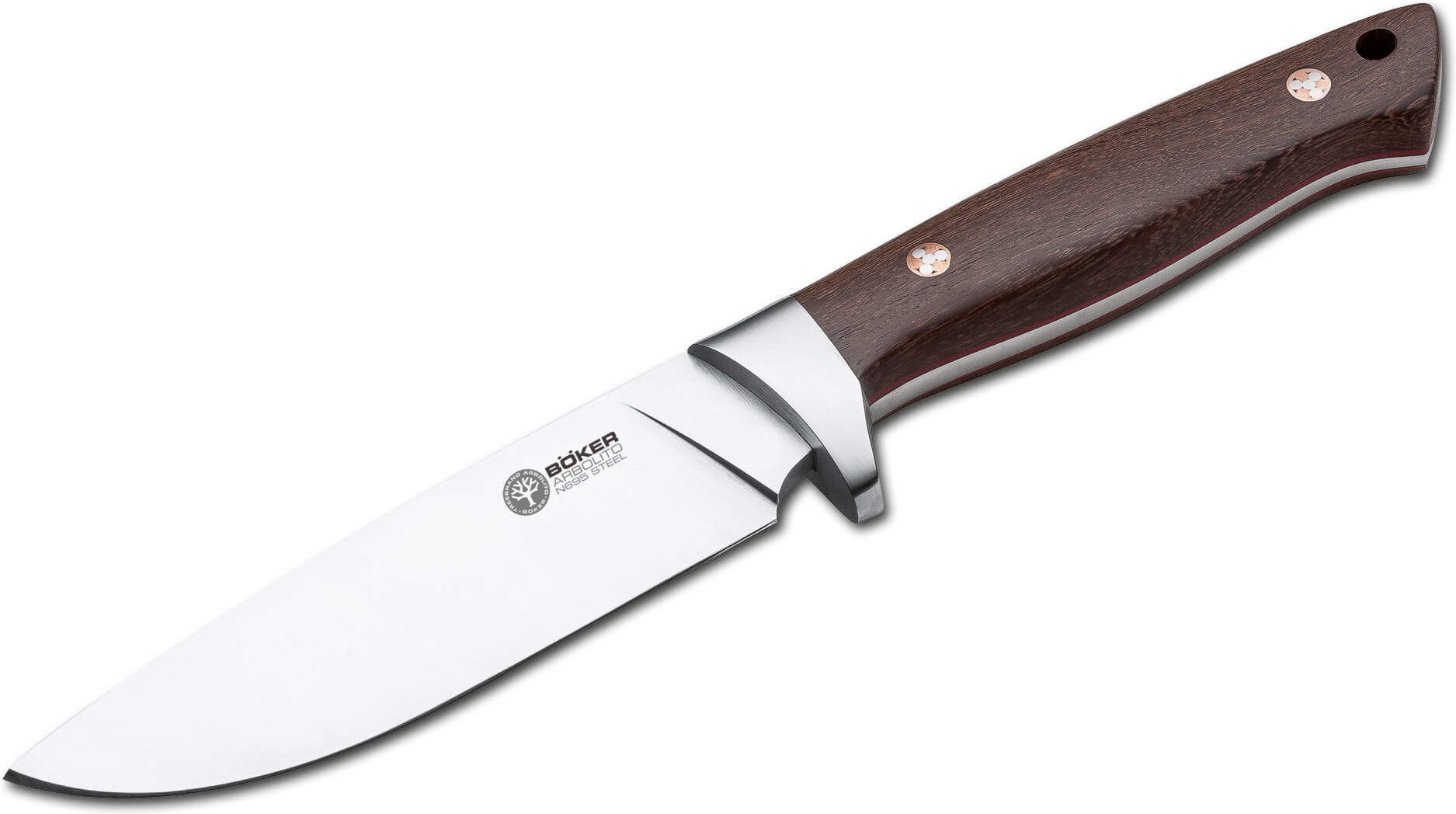Boker - Arbolito Hunter Wood Fixed Blade Knife - 02BA351G