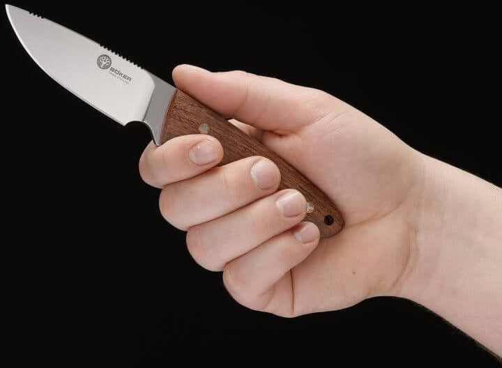 Boker - Arbolito Pine Creek Wood Fixed Blade Knife - 02BA701G