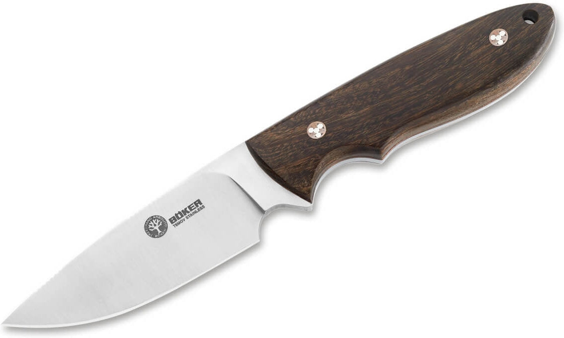 Boker - Arbolito Pine Creek Wood Fixed Blade Knife - 02BA701G