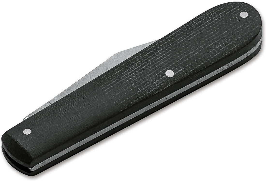 Boker - Barlow Integral Canvas Micarta Pocket Knife Black - 111943 - DISCONTINUED