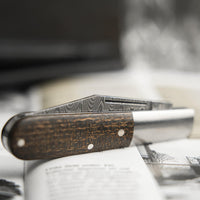 Boker - Barlow M4 Sherman-Damast Pocket Knife - 110038DAM