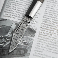 Boker - Barlow M4 Sherman-Damast Pocket Knife - 110038DAM