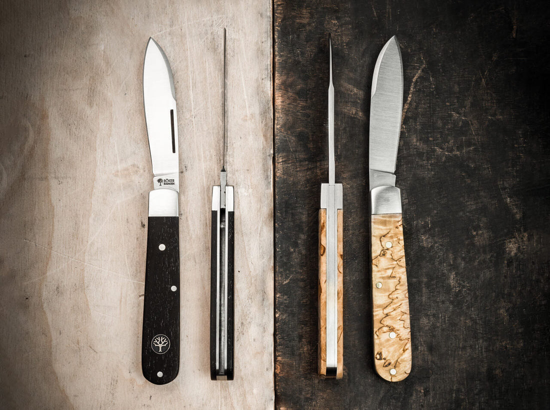 Boker - Barlow Prime Ironwood Pocket Knife - 110942