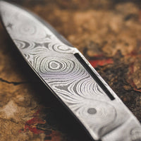 Boker - Barlow Prime Tirpitz-Damast Pocket Knife - 117942DAM