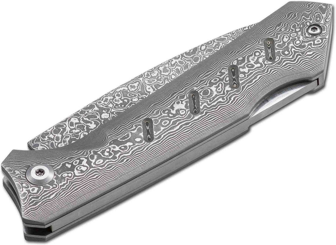 Boker - Boker Plus Damascus Dominator Pocket Knife - 01BO511DAM