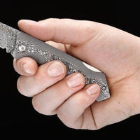 Boker - Boker Plus Damascus Dominator Pocket Knife - 01BO511DAM