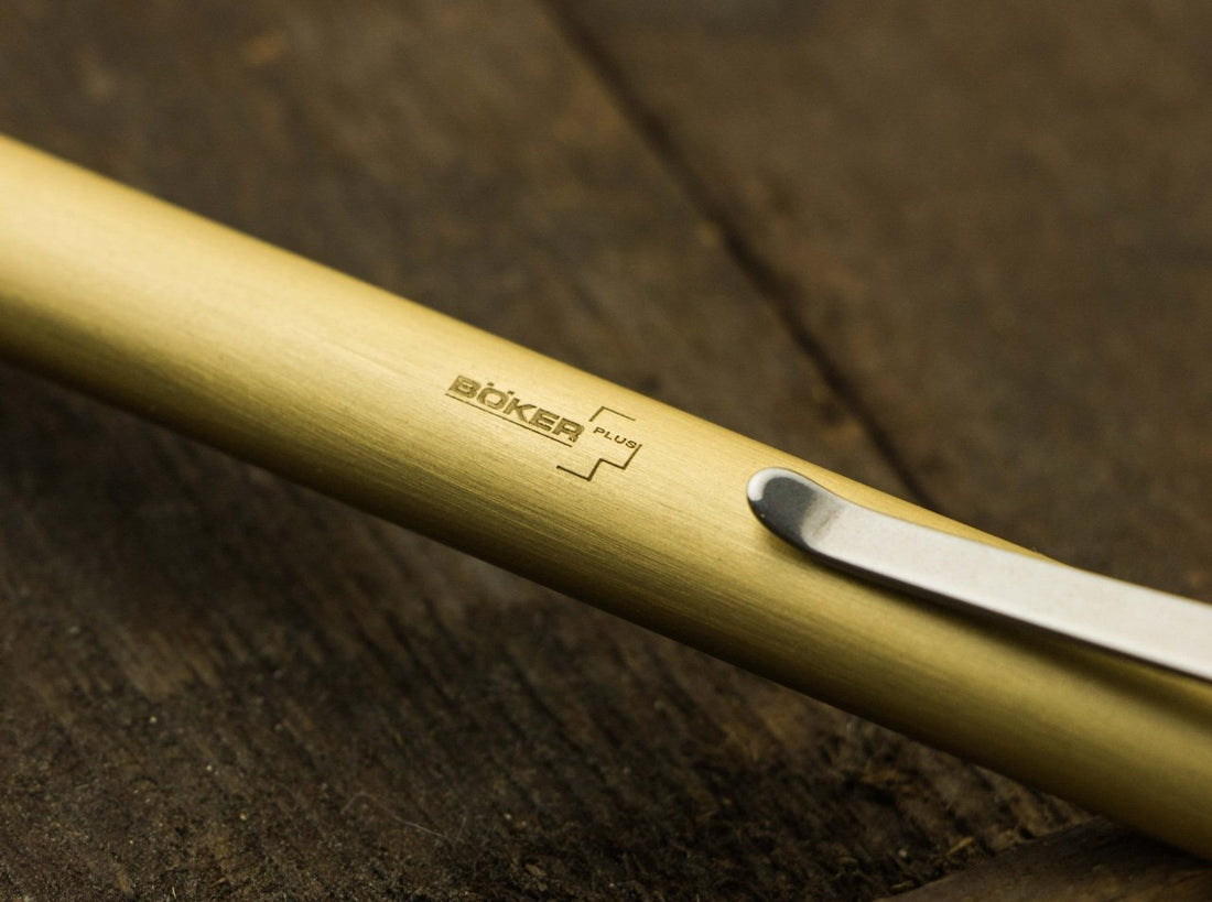 Boker - Boker Plus Rocket Tactical Pen Brass - 09BO062