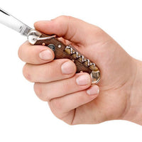 Boker - Camp Knife Smoked Oak Pocket Knife - 110183