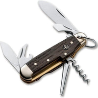 Boker - Camp Knife Smoked Oak Pocket Knife - 110183