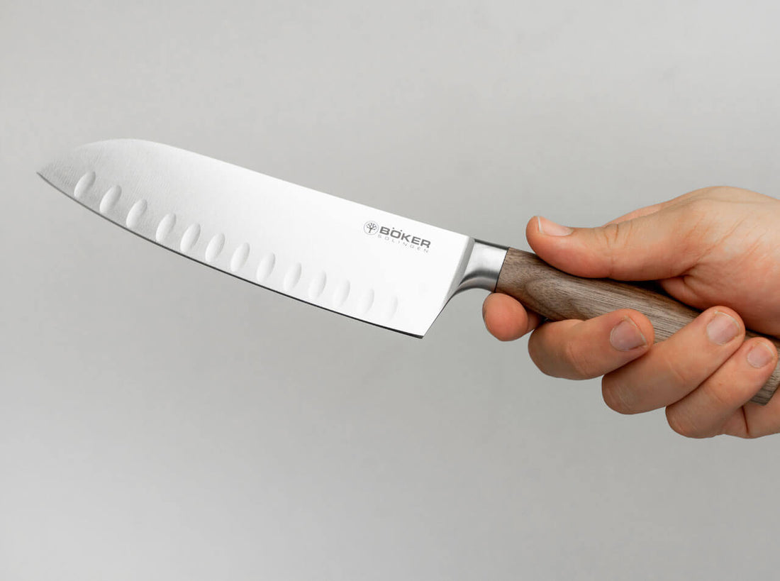 Boker - Core Santoku Fluted Knife - 130735 - DISCONTINUED