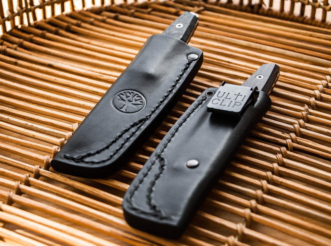 Boker - Daily Knives AK1 Droppoint Grenadilla Fixed Blade Knife - 125502