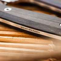 Boker - Daily Knives AK1 Reverse Tanto Grenadill Fixed Blade Knife - 127502