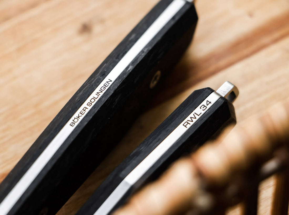 Boker - Daily Knives AK1 Reverse Tanto Grenadill Fixed Blade Knife - 127502