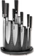 Boker - Damascus Black 7 Piece Knife Set with Knife Block - 130425SET - DISCONTINUED