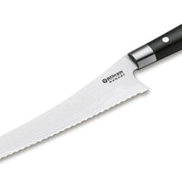 Boker - Damascus Bread Knife Black - 130423DAM