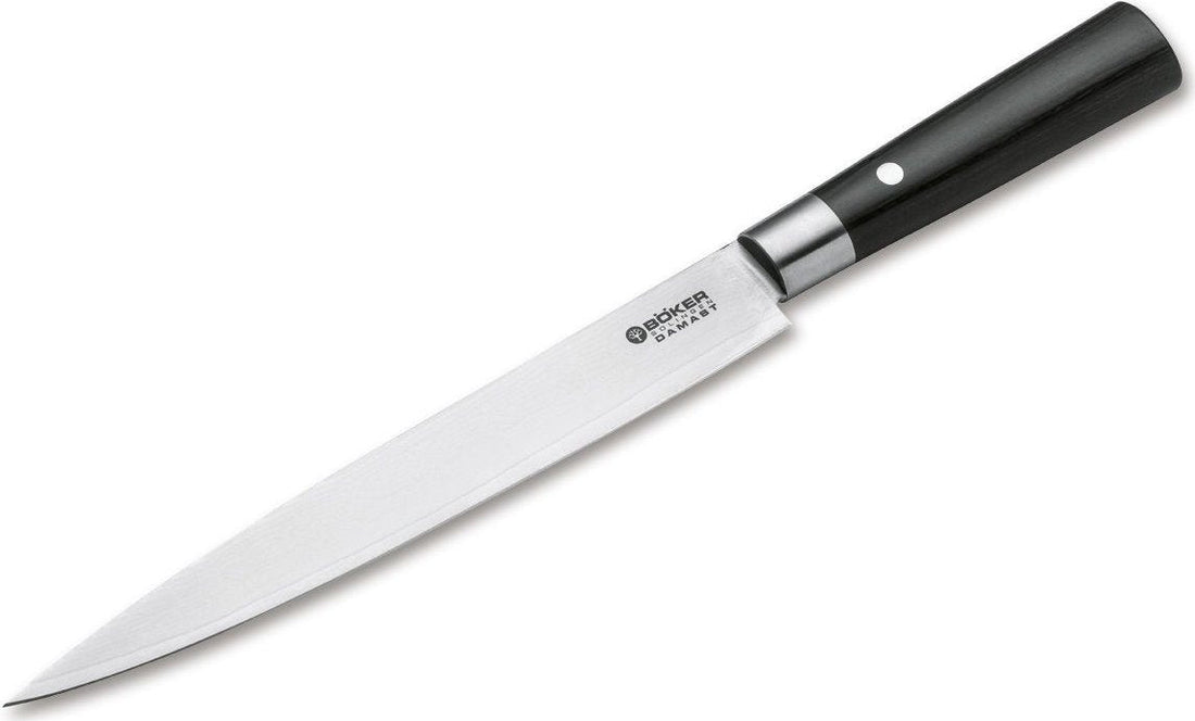 Boker - Damascus Carving Knife Black - 130425DAM - DISCONTINUED