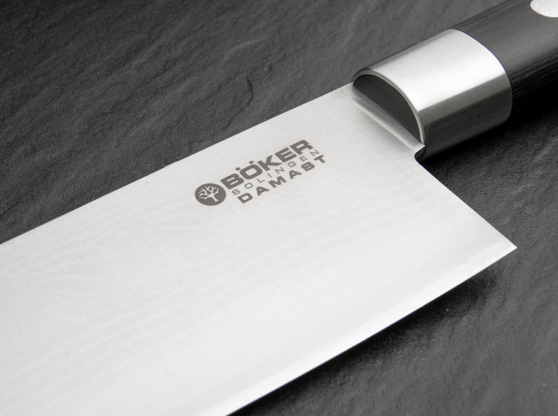 Boker - Damascus Large Chef's Knife Black - 130421DAM - DISCONTINUED