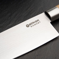 Boker - Damascus Large Olive Chef's Knife - 130441DAM - DISCONTINUED