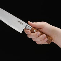 Boker - Damascus Large Olive Chef's Knife - 130441DAM - DISCONTINUED