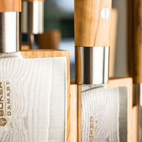 Boker - Damascus Olive 7 Piece Knife Set with Knife Block - 130445SET