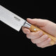 Boker - Damascus Olive Santoku Knife - 130437DAM