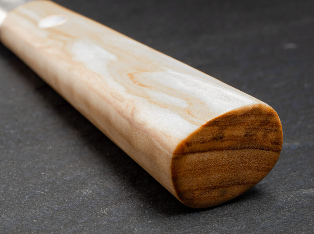 Boker - Damascus Olive Utility Knife - 130434DAM