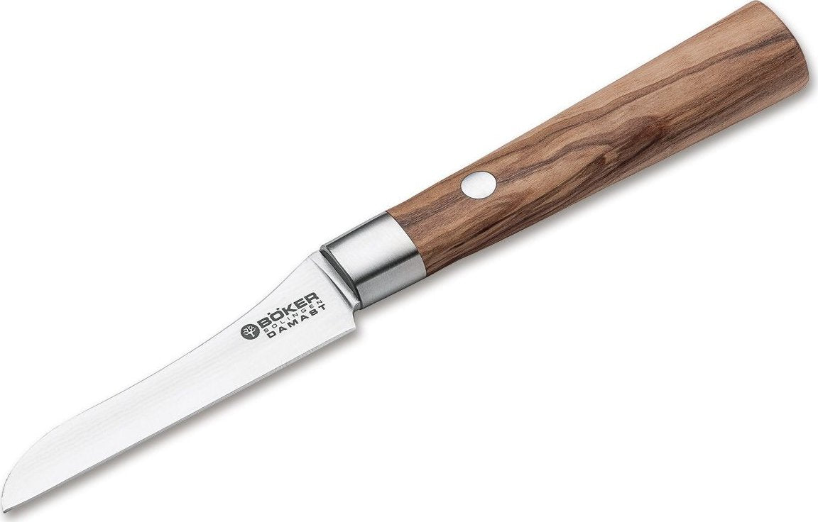 Boker - Damascus Olive Vegetable Knife - 130438DAM