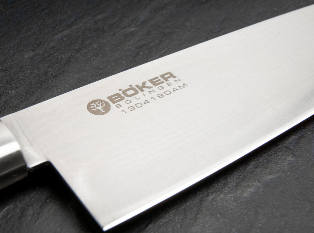 Boker - Damascus Small Chef's Knife Black - 130419DAM - DISCONTINUED