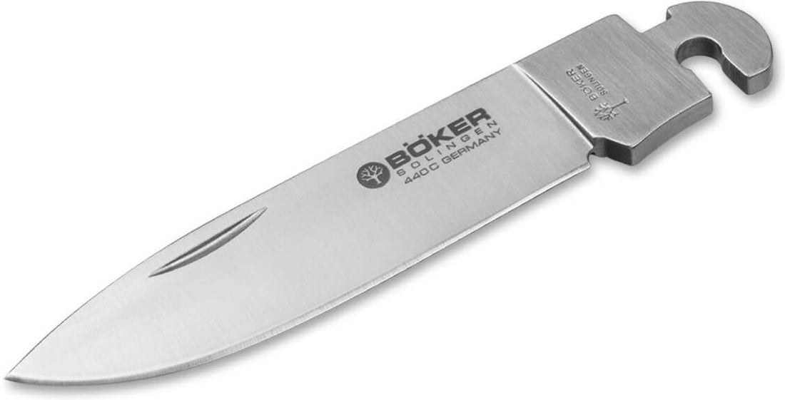 Boker - Drop-Point Blade 440C For Optima Pocket Knife - 119014 - DISCONTINUED