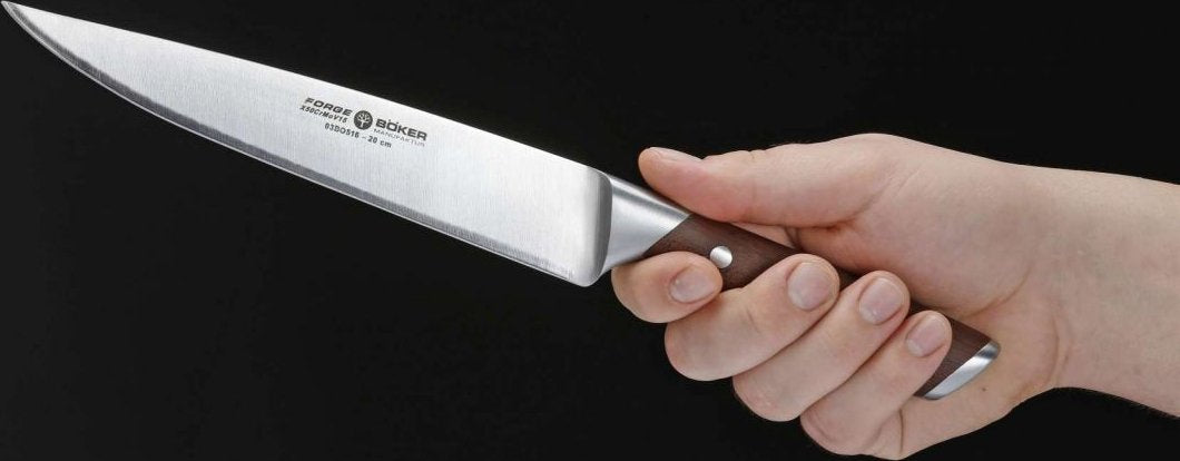 Boker - Forge Carving Knife with Maple Handle - 03BO516 - DISCONTINUED