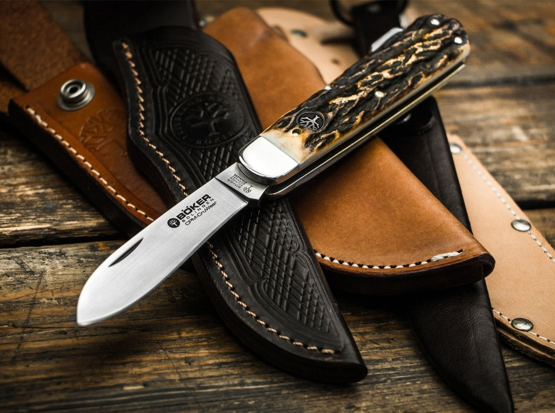 Boker - Hunters Knife Mono CPM Pocket Knife - 110609