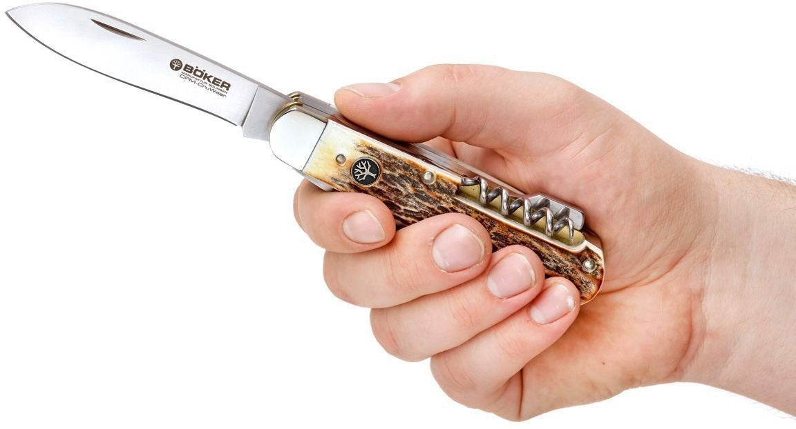 Boker - Hunters Knife Quadro CPM Pocket Knife - 110649