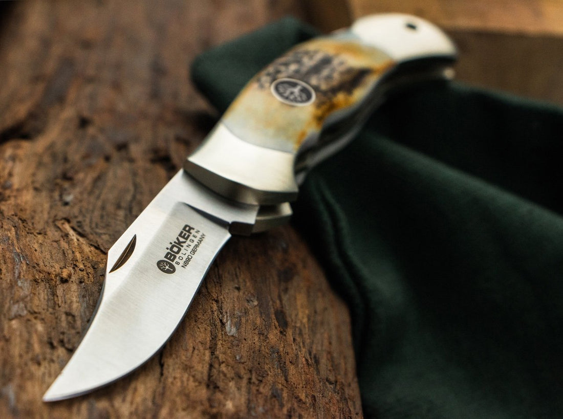 Boker - Junior Scout Stag Pocket Knife - 111910