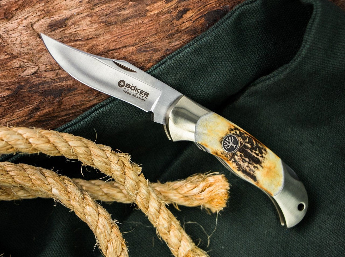 Boker - Junior Scout Stag Pocket Knife - 111910