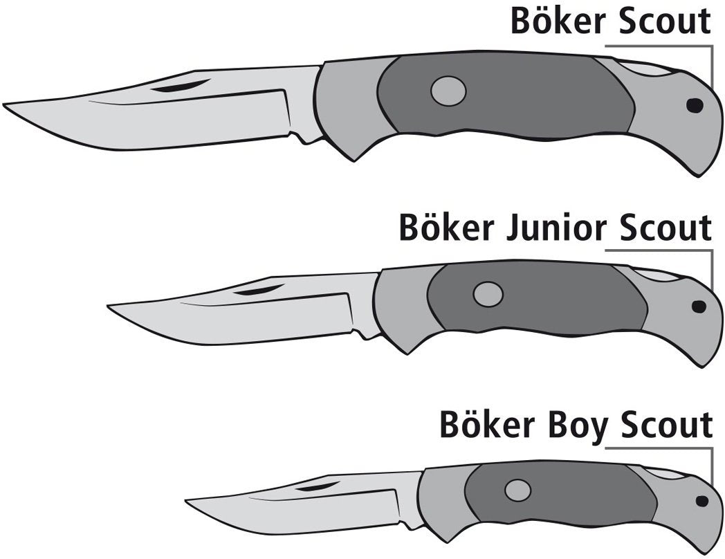 Boker - Junior Scout Stag Pocket Knife - 111910