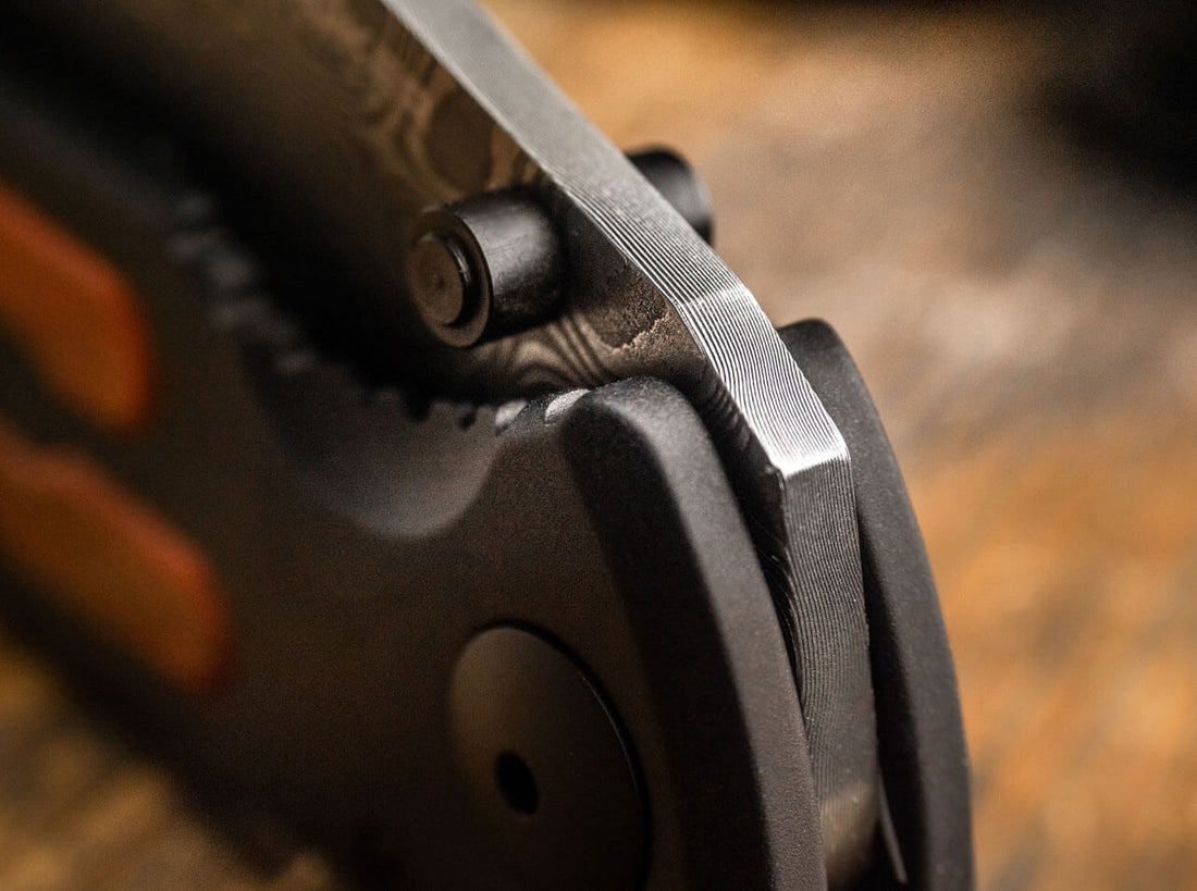 Boker - Kalashnikov Bayonet Damast Pocket Knife - 11KAL48DAM