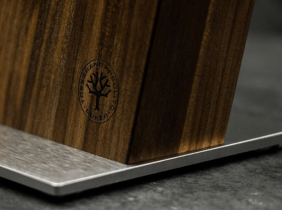 Boker - Knife Block Style Walnut - 030424