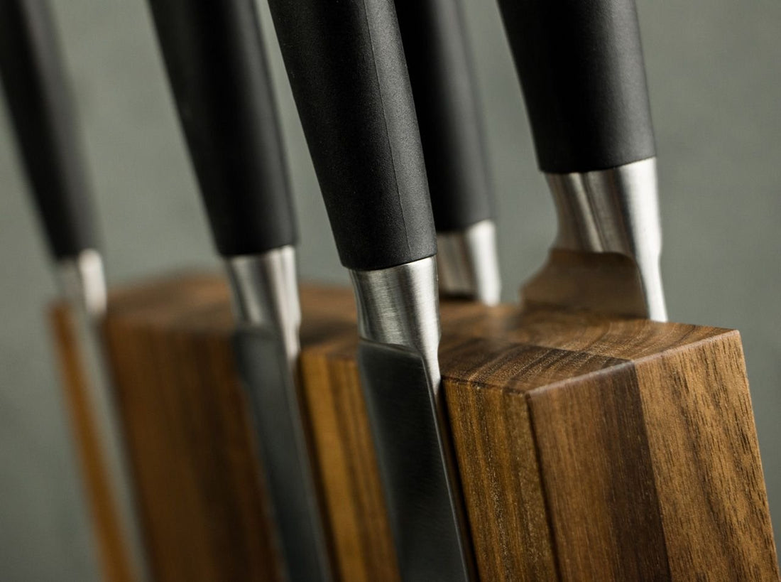 Boker - Knife Block Style Walnut - 030424