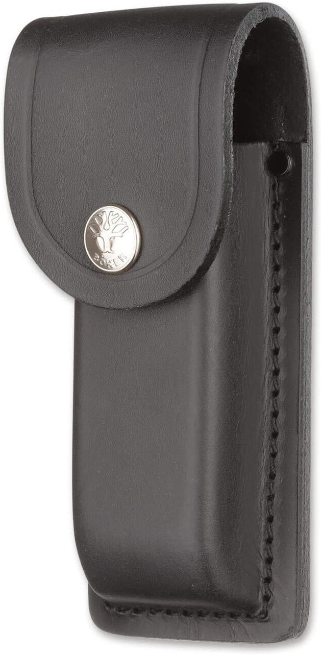 Boker - Large Leather Pouch for Pocket Knife Black - 090036 - DISCONTINUED