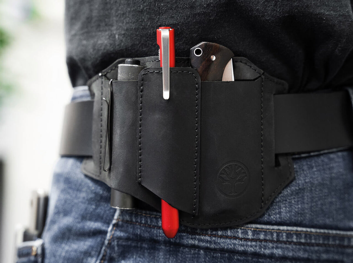 Boker - Leather Holster ED-Three Black - 09BO295 - DISCONTINUED